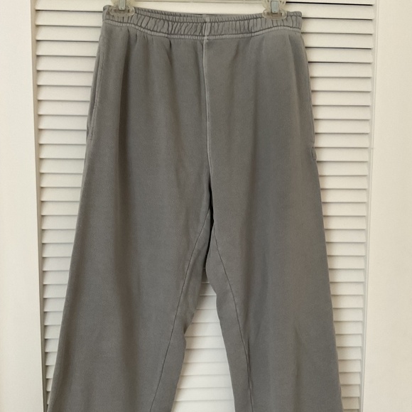 Joah Brown Oversized Straight Leg Jogger Vetiver French Terry S/M - Picture 3 of 7